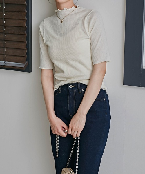 LB.03/前後2WAYシアーテレコTシャツ