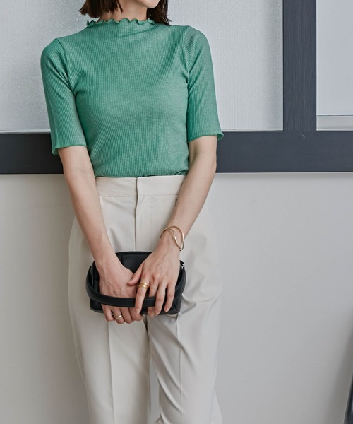 LB.03/前後2WAYシアーテレコTシャツ