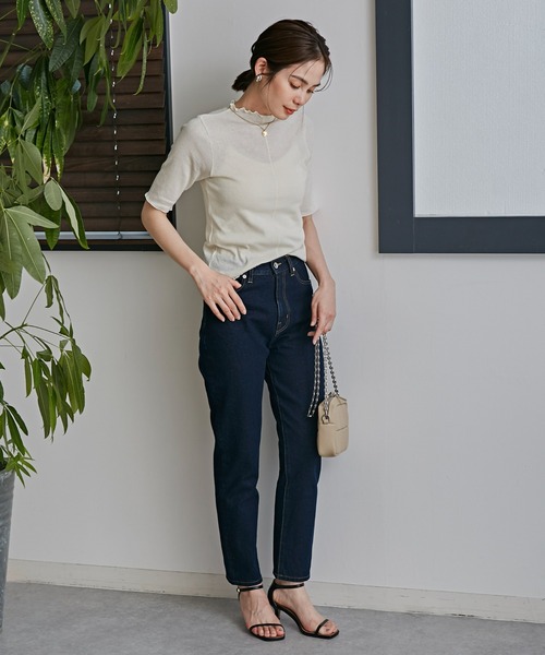 LB.03/前後2WAYシアーテレコTシャツ