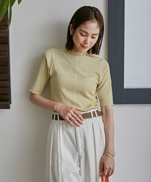 LB.03/前後2WAYシアーテレコTシャツ