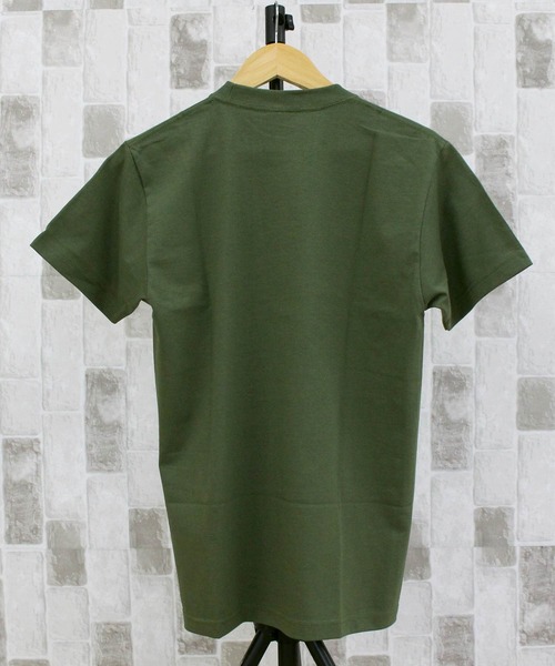 HUF(ハフ)の「ザ ドロップクルーネックTシャツ The Drop S/S Tee(Tシャツ/カットソー・メンズ・ホワイト/オリーブ・S/M/L/XL)」の5枚目の写真