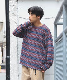 B:MING by BEAMS | B:MING by BEAMS / サカリバ ダブルフェイス ボーダー カットソー(Tシャツ/カットソー)