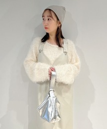 【emmi atelier】フリンジニットプルオーバー
