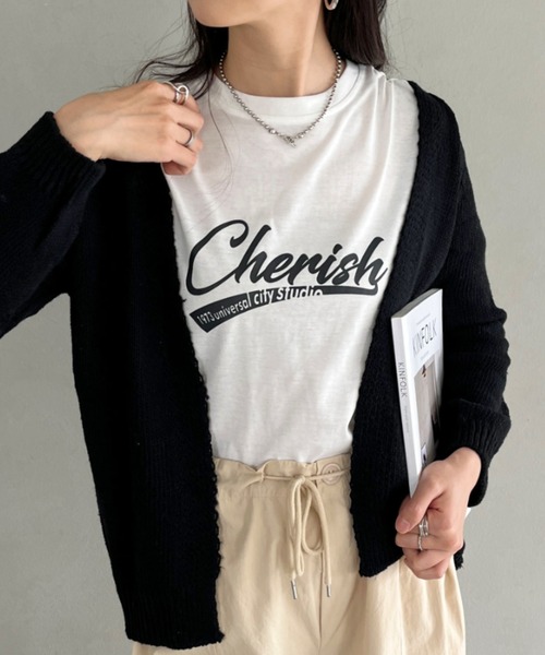 CLEA（クレア）の「オーバーサイズカーディガンボレロ（カーディガン/ボレロ・レディース・ネイビー/ブラック/ベージュ・FREE）」の15枚目の写真