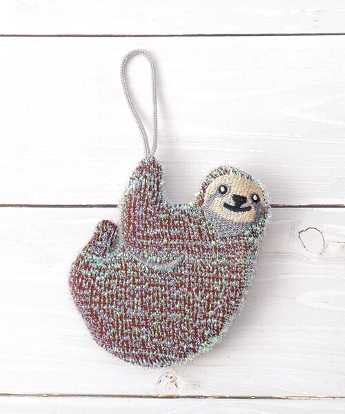 one'sterrace（ワンズテラス）の「◆キッカーランド スクラブスポンジ スロース（掃除グッズ・レディース・グレー系・99）」の3枚目の写真