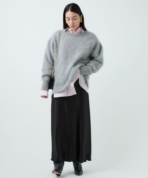 Chaos（カオス）の「Chaos(カオス)/ロンデリアプルオーバー（ニット/セーター・レディース・ミント/チャコールグレー/ベージュ/イエロー系その他/グレー/ピンク・FREE）」の10枚目の写真