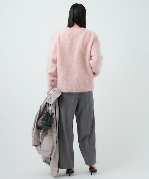 Chaos（カオス）の「Chaos(カオス)/ロンデリアプルオーバー（ニット/セーター・レディース・ミント/チャコールグレー/ベージュ/イエロー系その他/グレー/ピンク・FREE）」の21枚目の写真