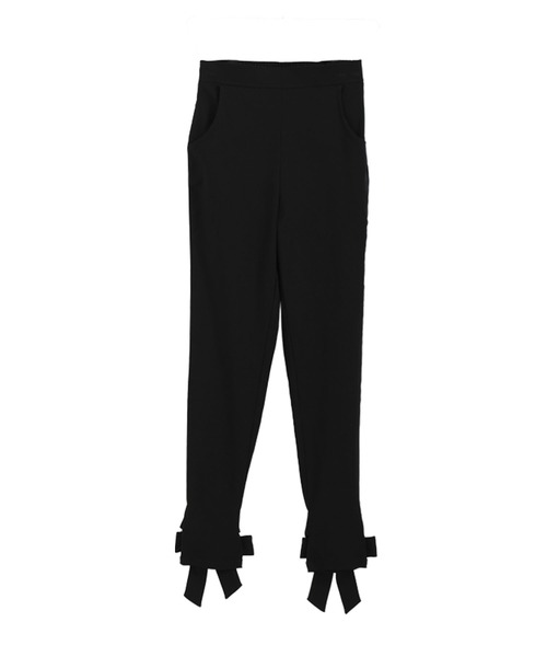 Fit more（フィットモア）の「バックリボンストレッチパンツ（その他パンツ・レディース・ブラック/ブラウン・PS/S/M）」の16枚目の写真