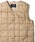 TAIONi^CIj́uyTAION / ^CIzV NECK BUTTON DOWN VEST / Ci[_ExXg TAION-W001i_ExXgjvbThx[W