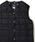 TAIONi^CIj́uyTAION / ^CIzV NECK BUTTON DOWN VEST / Ci[_ExXg TAION-W001i_ExXgjvbubN