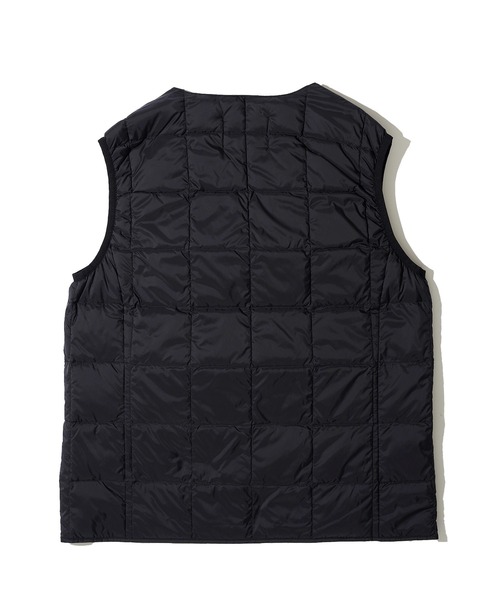 TAION（タイオン）の「【TAION / タイオン】V NECK BUTTON DOWN VEST / インナーダウンベスト TAION-W001（ダウンベスト・レディース・ブラック/カーキ/チャコールグレー/グレー/オフホワイト/サンドベージュ/ネイビー/ライトグレー/セージグリーン・SMALL/MEDIUM/LARGE/X-LARGE/XX-LARGE）」の13枚目の写真