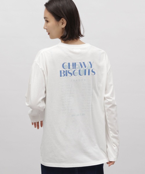 LAKOLE(ラコレ)の「グラフィックプリント長袖TEE / 976017(Tシャツ/カットソー・レディース・ホワイト系その他6/グレー系9/チャコール/オフホワイト・MEDIUM/SMALL)」の13枚目の写真