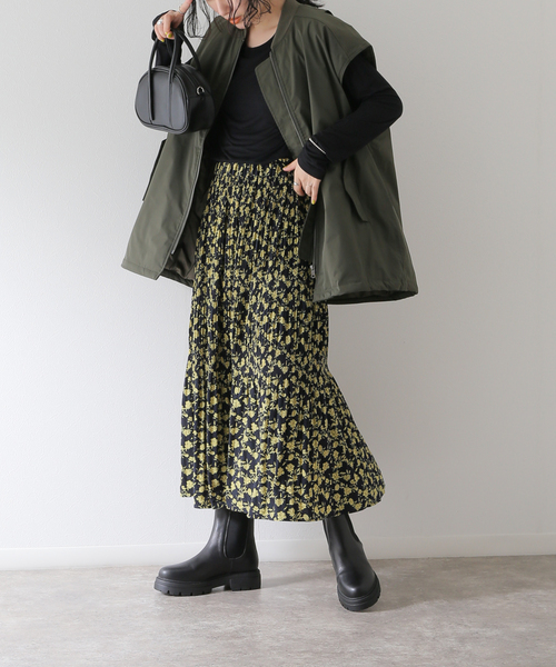 BASERANGE（ベースレンジ）の「【BASERANGE/ベースレンジ】CORE LONG SLEEVE TEE：カットソー（Tシャツ/カットソー・レディース・ブラウン/ブラック・SMALL）」の7枚目の写真