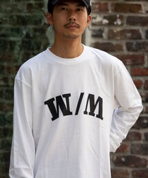 【GLOSTER/グロスター】Mid M/W ロゴロンT オーバーサイズ プリントT