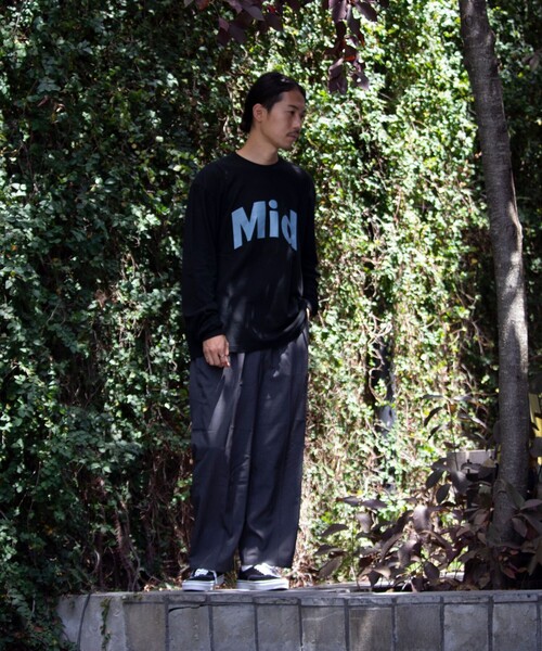 GLOSTER(グロスター)の「【GLOSTER/グロスター】Mid M/W ロゴロンT オーバーサイズ プリントT(Tシャツ/カットソー・メンズ・ホワイト系その他/ブラック系その他/ホワイト系その他2/ブラック系その他2・M/L)」の5枚目の写真