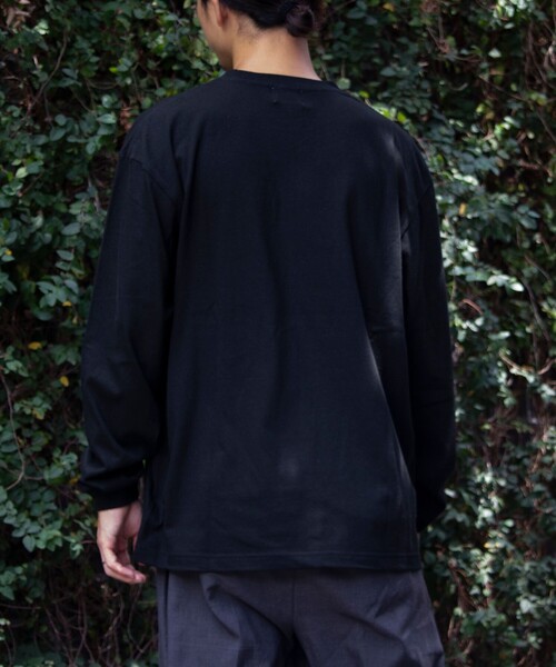 GLOSTER(グロスター)の「【GLOSTER/グロスター】Mid M/W ロゴロンT オーバーサイズ プリントT(Tシャツ/カットソー・メンズ・ホワイト系その他/ブラック系その他/ホワイト系その他2/ブラック系その他2・M/L)」の9枚目の写真