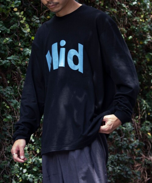 GLOSTER(グロスター)の「【GLOSTER/グロスター】Mid M/W ロゴロンT オーバーサイズ プリントT(Tシャツ/カットソー・メンズ・ホワイト系その他/ブラック系その他/ホワイト系その他2/ブラック系その他2・M/L)」の10枚目の写真