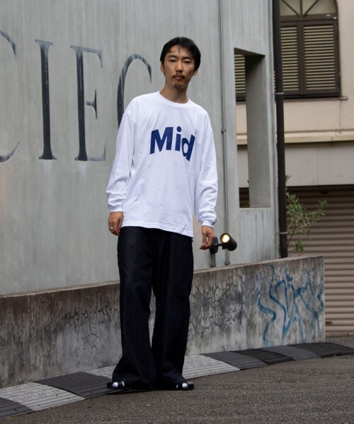 GLOSTER(グロスター)の「【GLOSTER/グロスター】Mid M/W ロゴロンT オーバーサイズ プリントT(Tシャツ/カットソー・メンズ・ホワイト系その他/ブラック系その他/ホワイト系その他2/ブラック系その他2・M/L)」の16枚目の写真