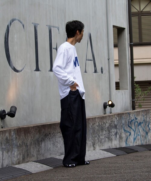 GLOSTER(グロスター)の「【GLOSTER/グロスター】Mid M/W ロゴロンT オーバーサイズ プリントT(Tシャツ/カットソー・メンズ・ホワイト系その他/ブラック系その他/ホワイト系その他2/ブラック系その他2・M/L)」の17枚目の写真