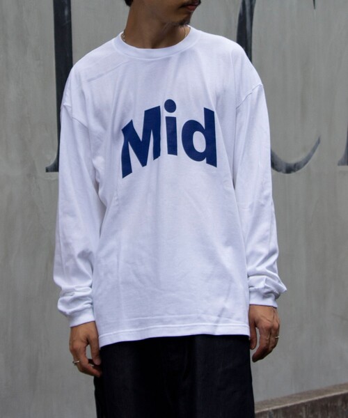 GLOSTER(グロスター)の「【GLOSTER/グロスター】Mid M/W ロゴロンT オーバーサイズ プリントT(Tシャツ/カットソー・メンズ・ホワイト系その他/ブラック系その他/ホワイト系その他2/ブラック系その他2・M/L)」の18枚目の写真