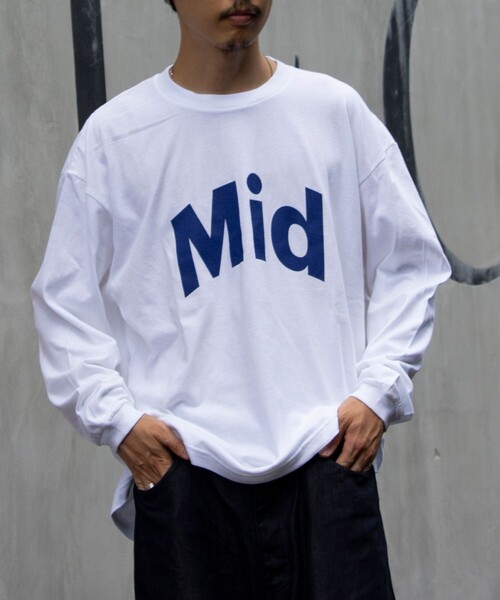 GLOSTER(グロスター)の「【GLOSTER/グロスター】Mid M/W ロゴロンT オーバーサイズ プリントT(Tシャツ/カットソー・メンズ・ホワイト系その他/ブラック系その他/ホワイト系その他2/ブラック系その他2・M/L)」の19枚目の写真