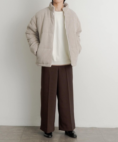 SENSE OF PLACE by URBAN RESEARCH(センスオブプレイスバイアーバンリサーチ)の「ハードツイルセンタープレスワイドパンツ(その他パンツ・メンズ・ブラック/グレー/ブラウン/ボルドー・MEDIUM/LARGE)」の22枚目の写真