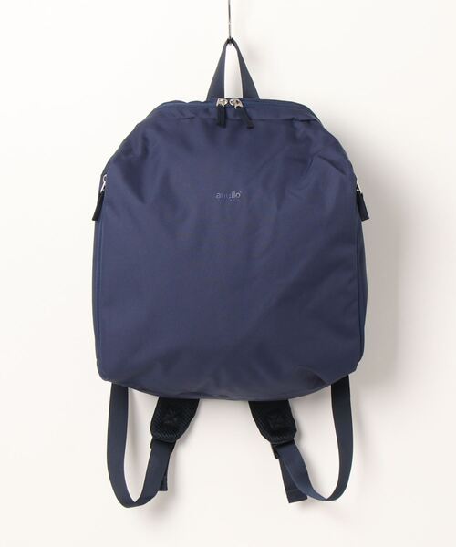 anello(アネロ)の「anello GRANDE / コクーン リュック / GTS1083(バックパック/リュック・レディース・ベージュ系その他/ブラック/ネイビー/アイボリー・ONESIZE)」の11枚目の写真