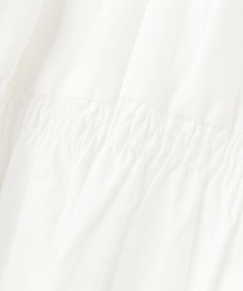 N.(N. Natural Beauty Basic)(エヌエヌナチュラルビューティーベーシック)の「◆コットンティアードスカート(スカート・レディース・ブラック/ホワイト/オレンジ・MEDIUM)」の15枚目の写真