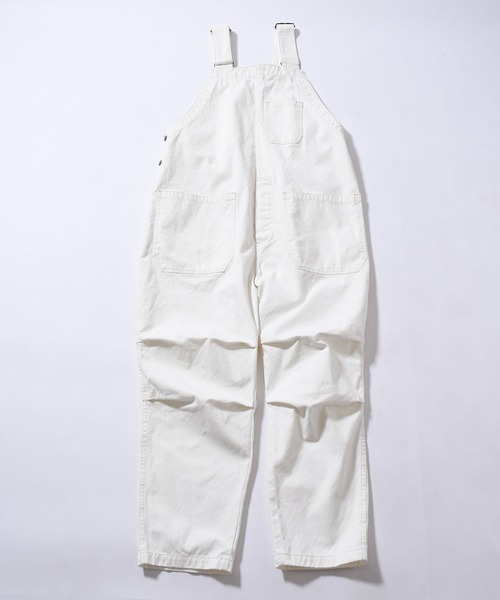 Johnbull(ジョンブル)の「ライトダックサロペット(つなぎ/オールインワン・メンズ・ホワイト/ブラウン/ブラック・MEDIUM/LARGE/SMALL)」の16枚目の写真