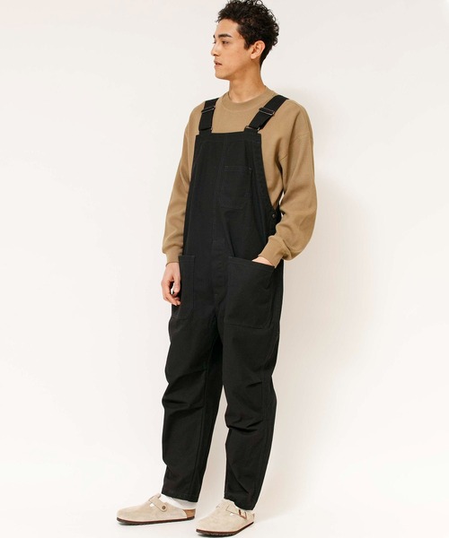 Johnbull(ジョンブル)の「ライトダックサロペット(つなぎ/オールインワン・メンズ・ホワイト/ブラウン/ブラック・MEDIUM/LARGE/SMALL)」の9枚目の写真