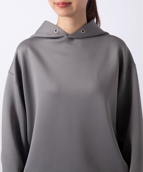 SETUP7(セットアップセブン)の「谷まりあさん着用!SWEET11月号掲載品【SETUP7】ダンボールスウェットフーディパーカー ESSENTIALS Super smooth cardboard Parker Clan e legance Parker(パーカー・レディース・アイボリー/ベージュ/グレー/ブラック・S/M)」の12枚目の写真