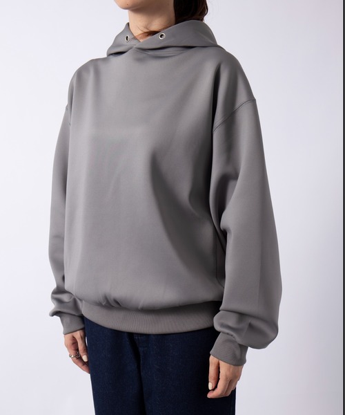 SETUP7(セットアップセブン)の「谷まりあさん着用!SWEET11月号掲載品【SETUP7】ダンボールスウェットフーディパーカー ESSENTIALS Super smooth cardboard Parker Clan e legance Parker(パーカー・レディース・アイボリー/ベージュ/グレー/ブラック・S/M)」の9枚目の写真