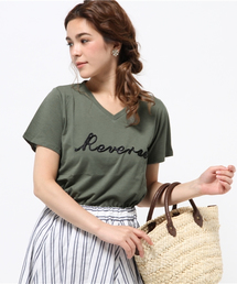DISCOAT | 【Discoat】ロープ刺繍T(Tシャツ/カットソー)