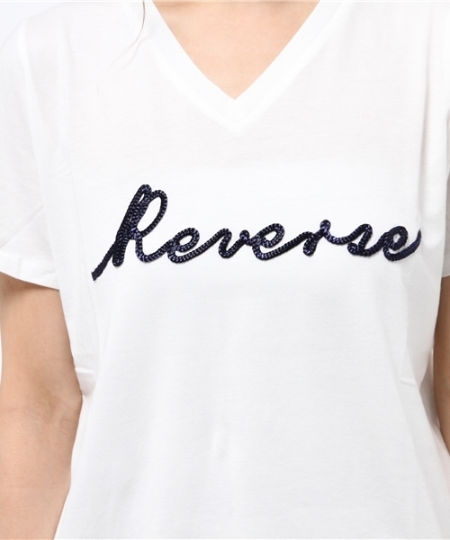 DISCOAT（ディスコート）の「【Discoat】ロープ刺繍T（Tシャツ/カットソー・レディース・オフホワイト/グレー/カーキ・MEDIUM/LARGE）」の7枚目の写真