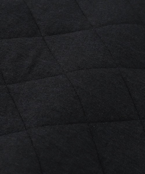 coca（coca）（コカ）の「メンズ カットキルティングノーカラージャケット（ノーカラージャケット・メンズ・ブラック・M/L）」の8枚目の写真