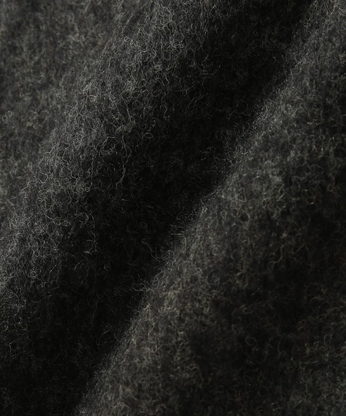 SALON adam et rope'(サロン アダム エ ロペ)の「【WEB限定】ウールミックスシャギーストール(ストール/ショール・レディース・チャコールグレー/ブルー/クリーム/オレンジ/ホワイト・FREE)」の10枚目の写真