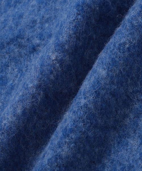 SALON adam et rope'(サロン アダム エ ロペ)の「【WEB限定】ウールミックスシャギーストール(ストール/ショール・レディース・チャコールグレー/ブルー/クリーム/オレンジ/ホワイト・FREE)」の13枚目の写真