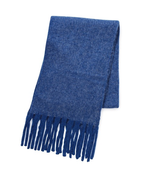 SALON adam et rope'(サロン アダム エ ロペ)の「【WEB限定】ウールミックスシャギーストール(ストール/ショール・レディース・チャコールグレー/ブルー/クリーム/オレンジ/ホワイト・FREE)」の22枚目の写真