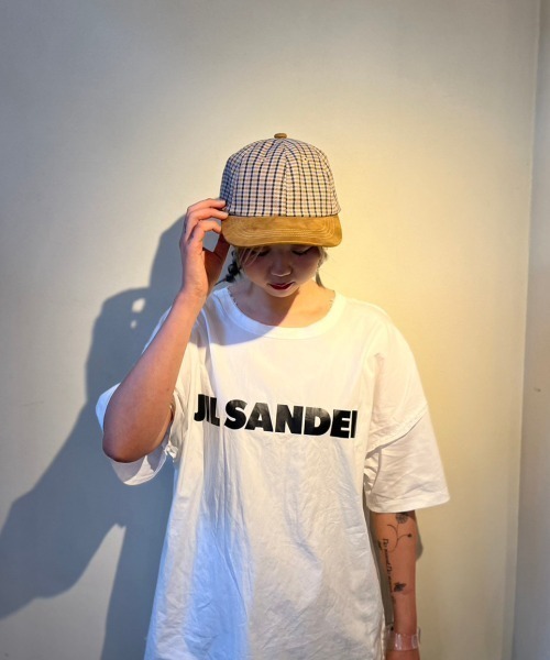 RAWLIFE（ロウライフ）の「THE FACTORY MADE/ザファクトリーメイド/CHECK BICOLOR CAP（キャップ・レディース・チャコールグレー/ベージュ・FREE）」の8枚目の写真