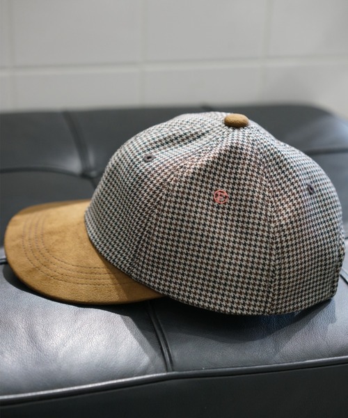 RAWLIFE（ロウライフ）の「THE FACTORY MADE/ザファクトリーメイド/CHECK BICOLOR CAP（キャップ・レディース・チャコールグレー/ベージュ・FREE）」の14枚目の写真