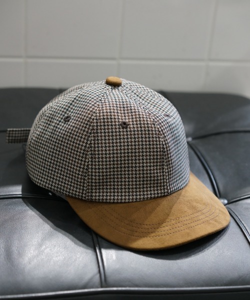 RAWLIFE（ロウライフ）の「THE FACTORY MADE/ザファクトリーメイド/CHECK BICOLOR CAP（キャップ・レディース・チャコールグレー/ベージュ・FREE）」の13枚目の写真