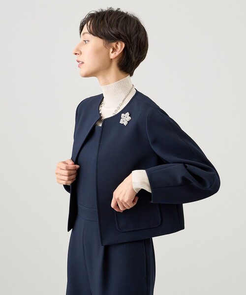 ANAYI（アナイ）の「アートフラワービジューブローチ（ブローチ/コサージュ・レディース・シルバー・FREE）」の13枚目の写真