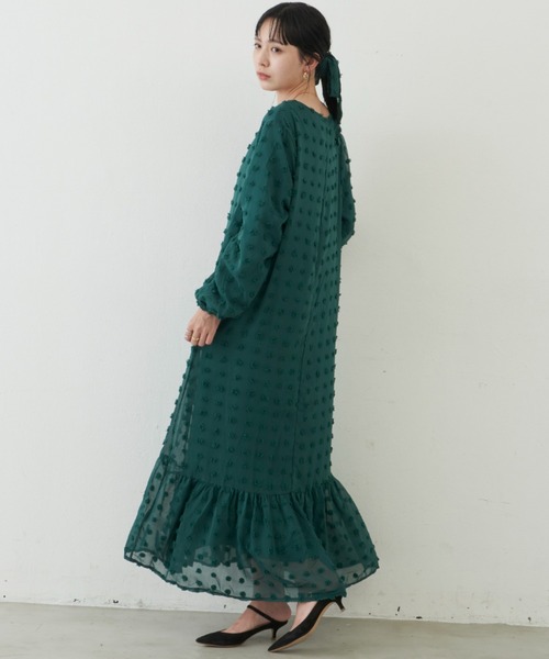 アンドマリー　ワンピース フロントギャザーフレアキャミワンピース（ワンピース）｜Aunt