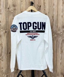 AVIREX(ABbNX)LONG SLEEVE T-SHIRT TOPGUN(TVc/Jbg\[)