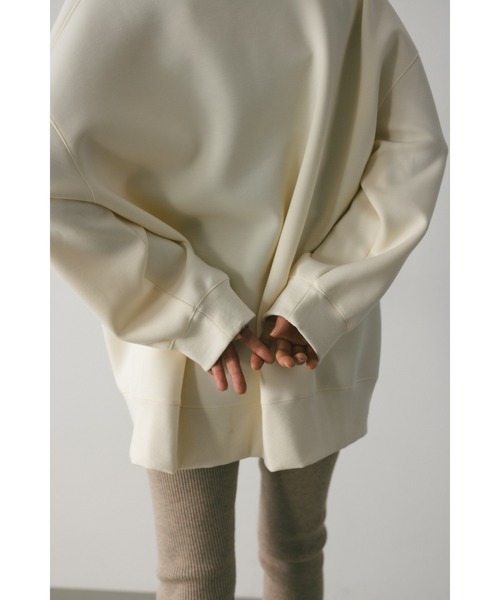 CLANE - STYLEMIXER  スタイルミキサー ルーズダンボールスウェット スタイルミキサー STYLEMIXER ルーズダンボールスウェット （WHT