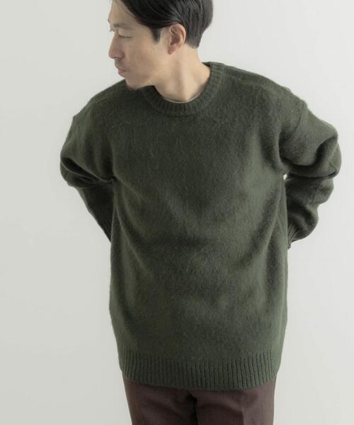 ITEMS URBANRESEARCH(アイテムズ アーバンリサーチ)の「ジャガードクルーネックプルオーバーニット(ニット/セーター・メンズ・グリーン/グレー/ブラック・MEDIUM/LARGE)」の15枚目の写真