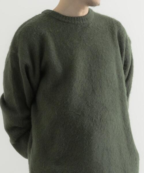 ITEMS URBANRESEARCH(アイテムズ アーバンリサーチ)の「ジャガードクルーネックプルオーバーニット(ニット/セーター・メンズ・グリーン/グレー/ブラック・MEDIUM/LARGE)」の16枚目の写真