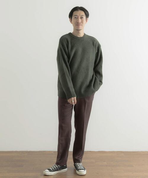 ITEMS URBANRESEARCH(アイテムズ アーバンリサーチ)の「ジャガードクルーネックプルオーバーニット(ニット/セーター・メンズ・グリーン/グレー/ブラック・MEDIUM/LARGE)」の17枚目の写真