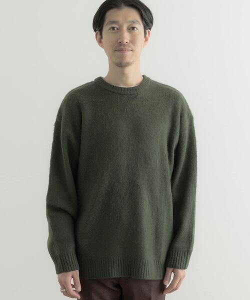 ITEMS URBANRESEARCH(アイテムズ アーバンリサーチ)の「ジャガードクルーネックプルオーバーニット(ニット/セーター・メンズ・グリーン/グレー/ブラック・MEDIUM/LARGE)」の18枚目の写真