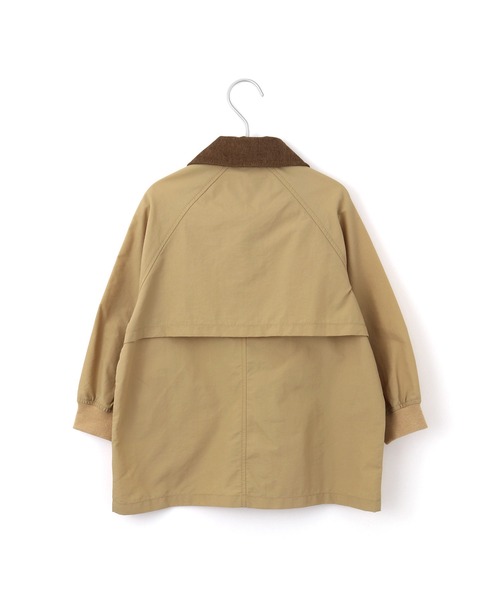 MAKE YOUR DAY(メイクユアデイ)の「ステンカラージャケット■80~140cm(ナイロンジャケット・キッズ・オリーブ/ベージュ・120/80/100/140/110/130/90)」の8枚目の写真